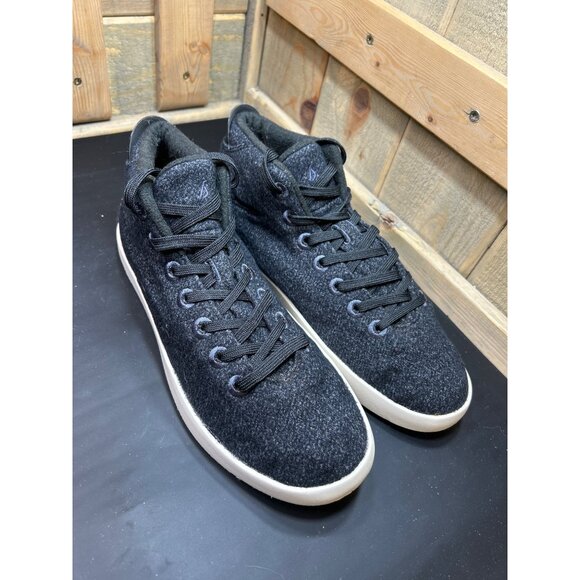 Allbirds WPM Wool Piper Mids Mens High Top Sneakers Size 10 Blue Gray - Picture 2 of 8